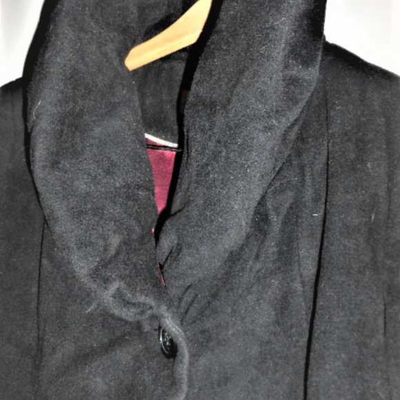 #M-4518 Liz Claiborne WOMAN'S COAT Sz 12 Woman's Jacket Wool Coat Vintage Coat - Picture 2 of 8